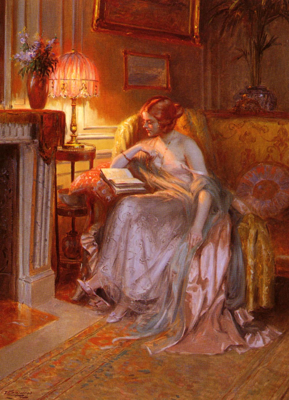 Leggere alla lampada